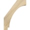 Ekena Millwork 4"W x 12"D x 16"H Imperial Rough Sawn Knee Brace, Douglas Fir BRC04X12X16IMP00RDF - alternate 3